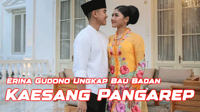 Erina Gudono Ungkap Bau Badan Kaesang Pangarep