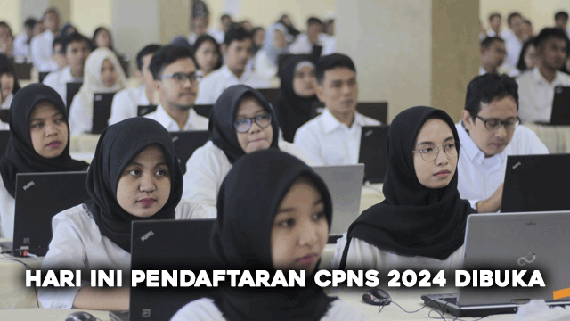 Hari Ini Pendaftaran CPNS 2024 Dibuka